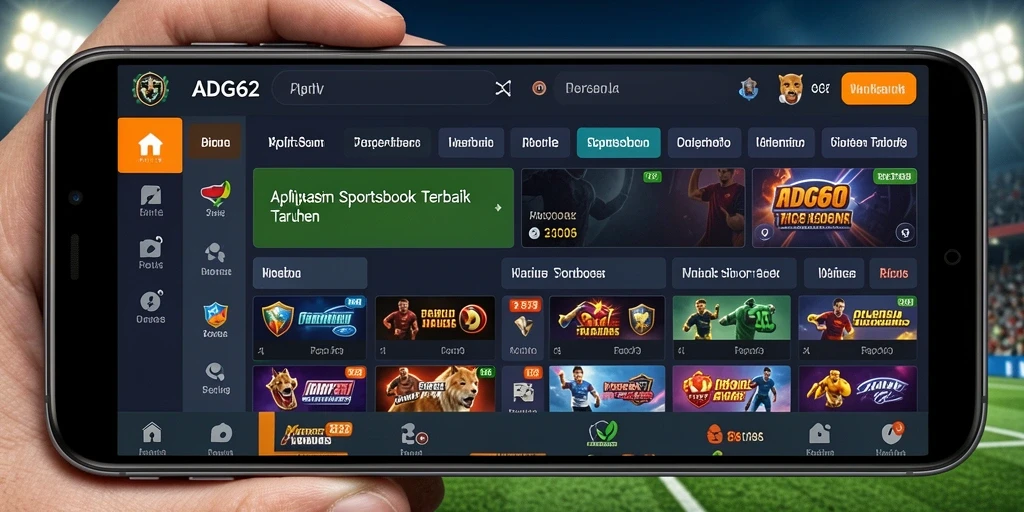 Screenshot gameplay ADG62 menunjukkan antarmuka taruhan yang menarik.