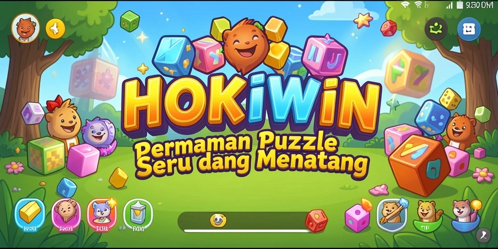 Gameplay puzzle yang menantang dan menarik di HOKIWIN.