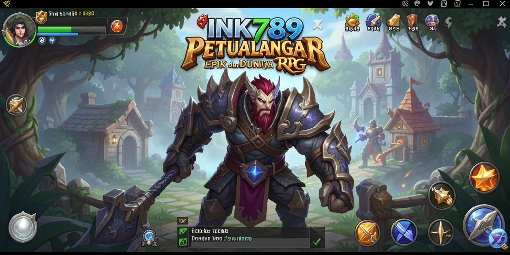 Screenshot gameplay INK789 menampilkan pertarungan seru dan karakter yang menawan.