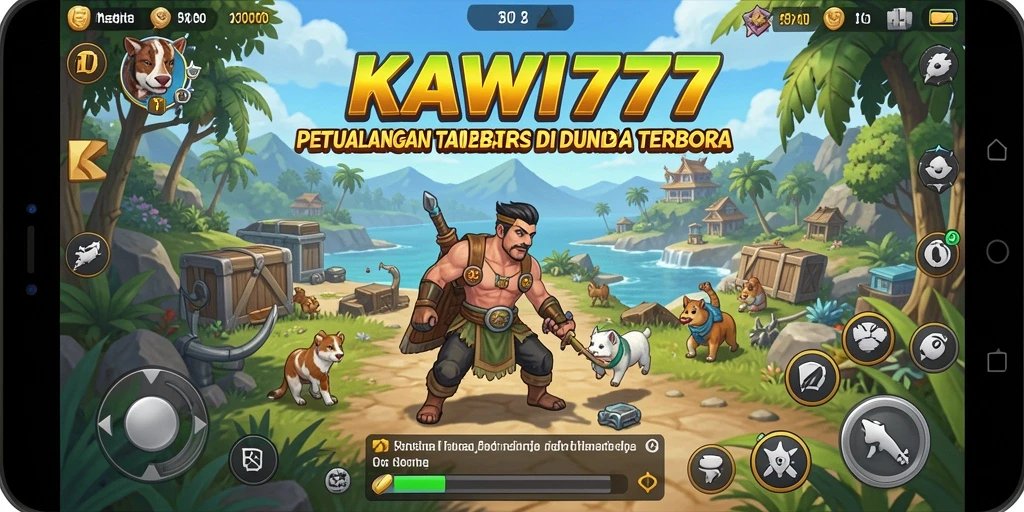 Gameplay KAWI777 di dunia terbuka yang menakjubkan.