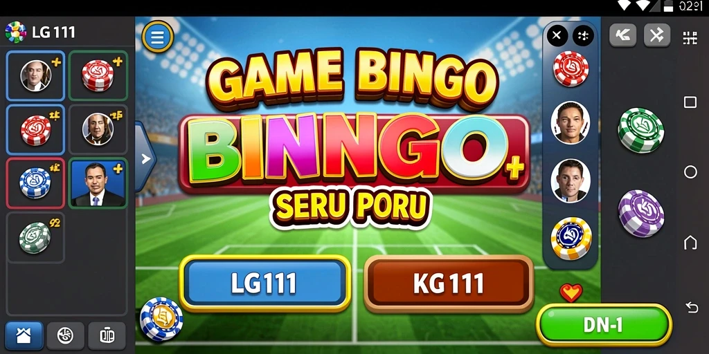 Tampilkan gameplay seru dari game Bingo LG111 yang mengasyikkan.