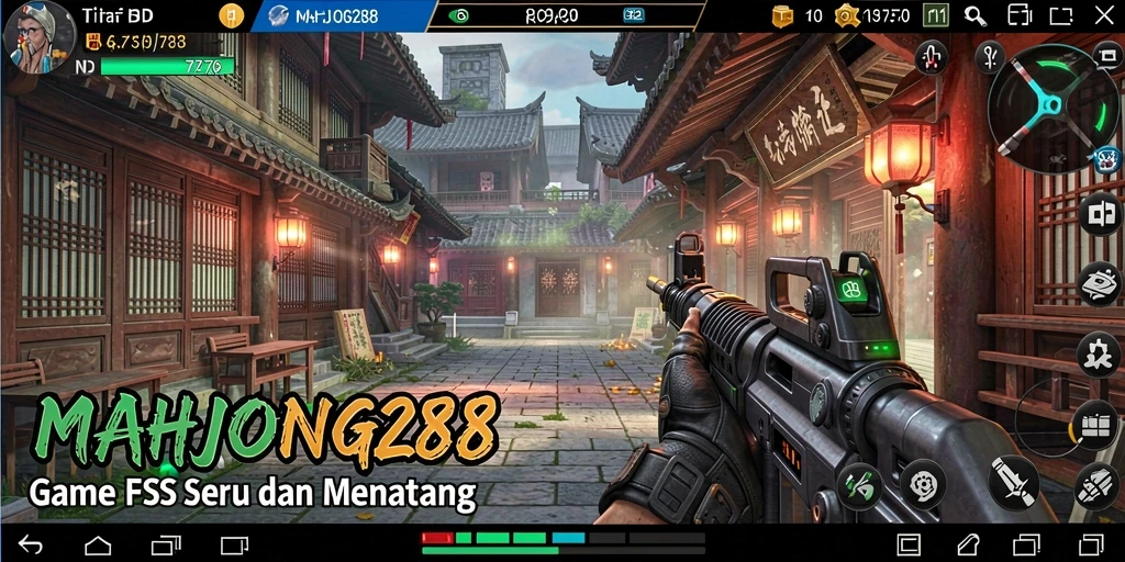 Gameplay seru dari MAHJONG288 dalam pertempuran FPS.