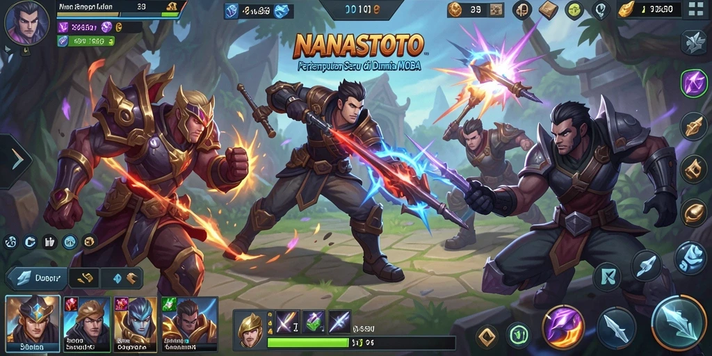 Tampilan gameplay seru dari NANASTOTO yang menegangkan.