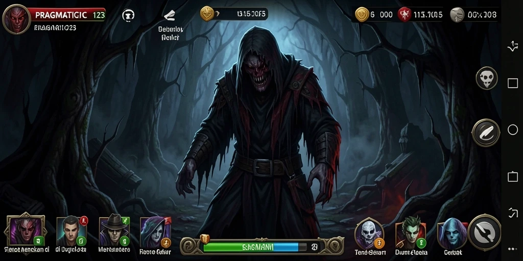 Screenshot menampilkan momen seram dalam gameplay PRAGMATIC123.