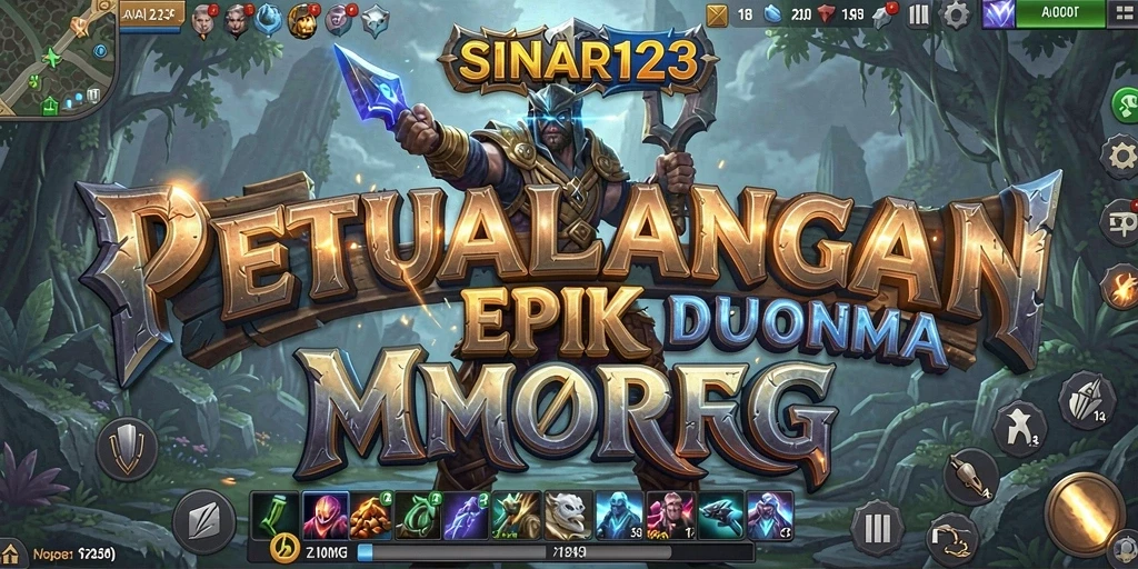 Tampilan menarik gameplay petualangan epik di SINAR123.